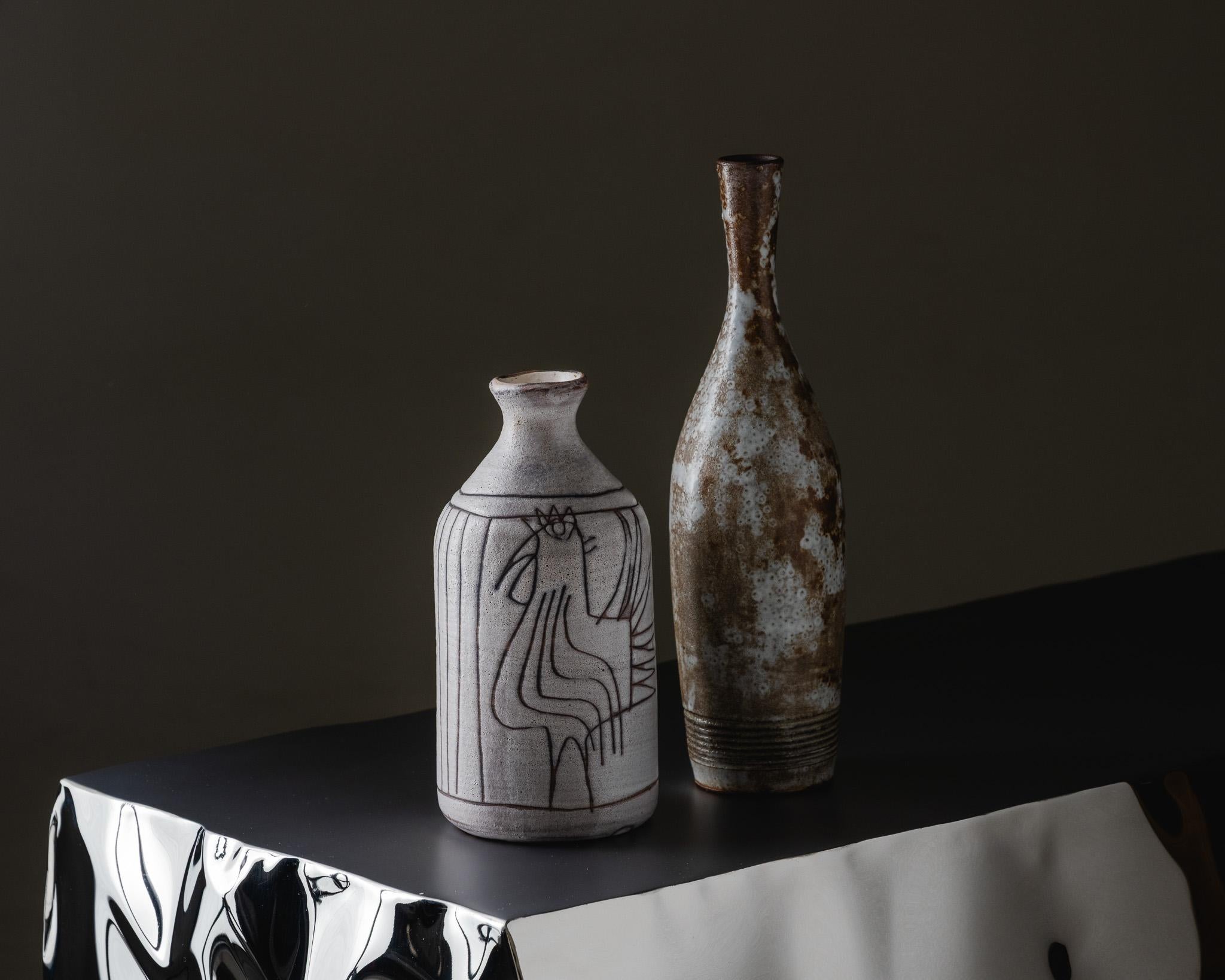Ceramic Soliflore, Ksotanda, Vallauris, 1950s For Sale 2