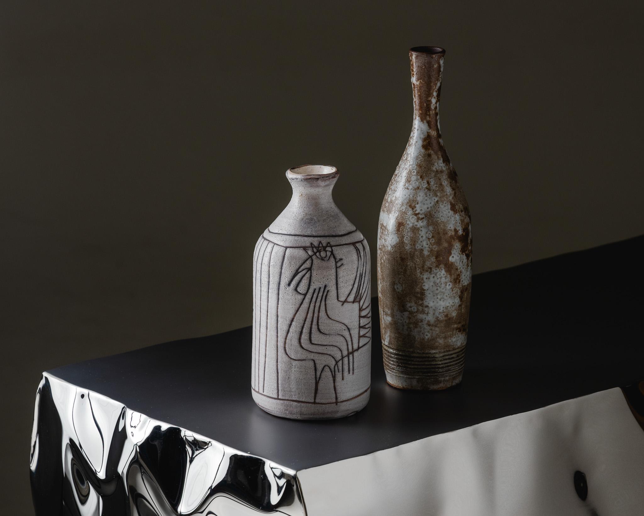 Ceramic Soliflore, Ksotanda, Vallauris, 1950s For Sale 3