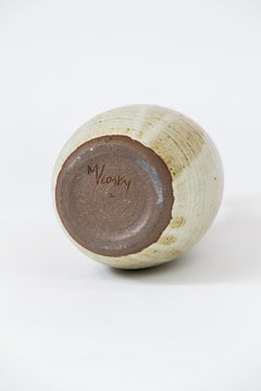 Vase soliflore en céramique de M. Vlosky, États-Unis, années 1970