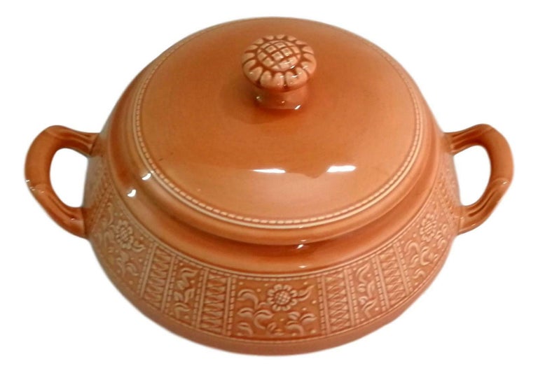 Italian Ceramic Soup Bowl Tureen 