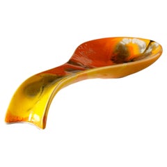 Ceramic Spoon Rest, Handmade in Italy 2021, Choose Your Pattern