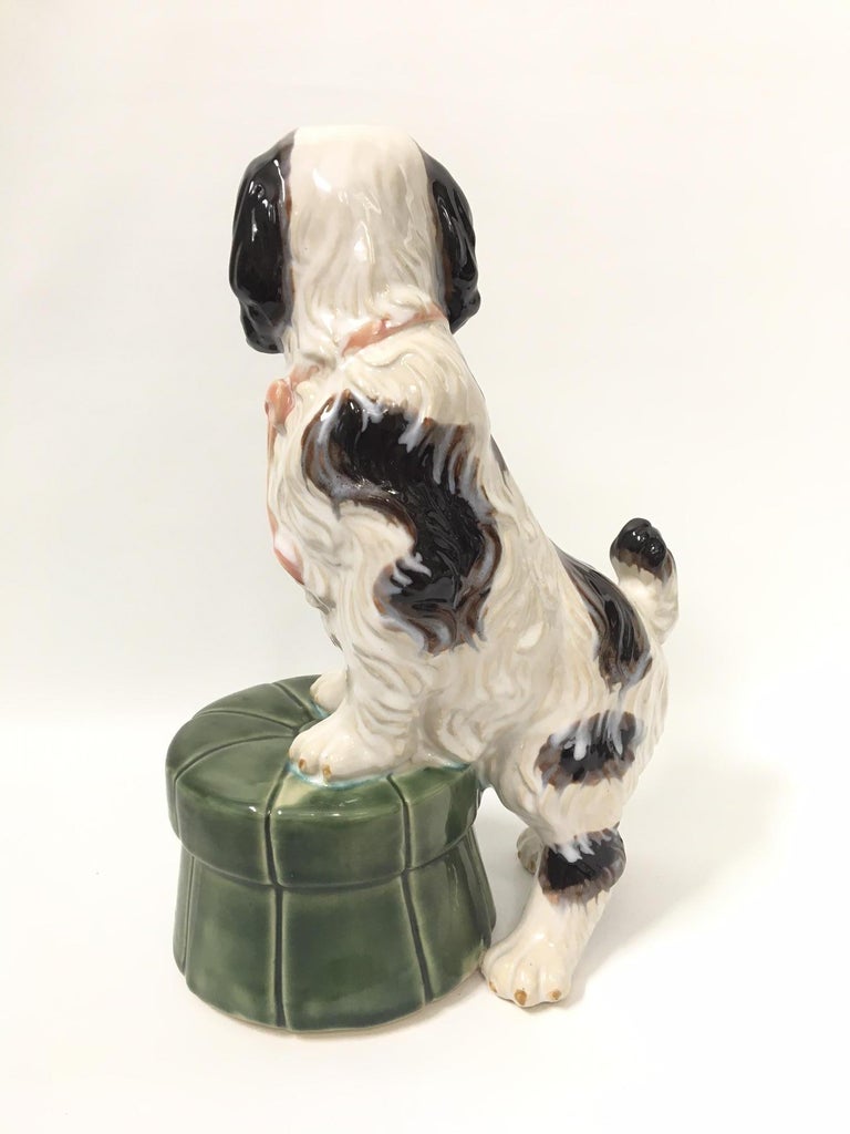 Ceramic Staffordshire Dog Figurine at 1stDibs