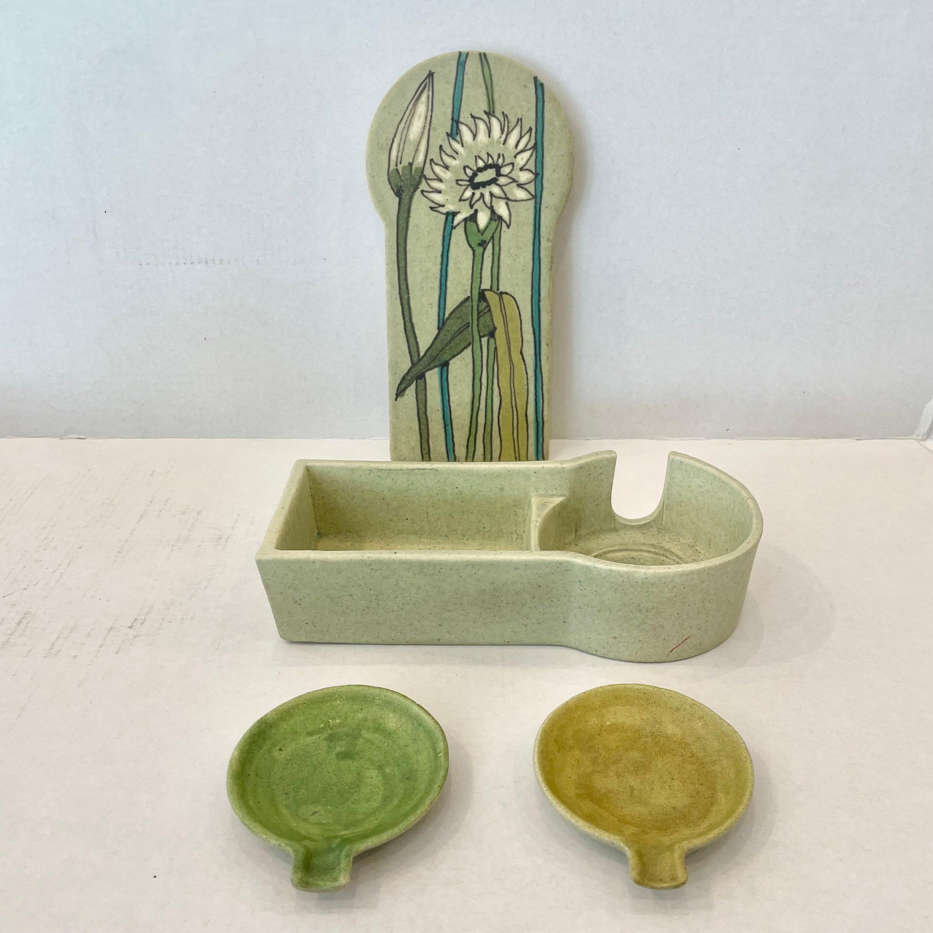 Ceramic Stashbox and Ashtray by Raymor, 1960s Italy  For Sale 4