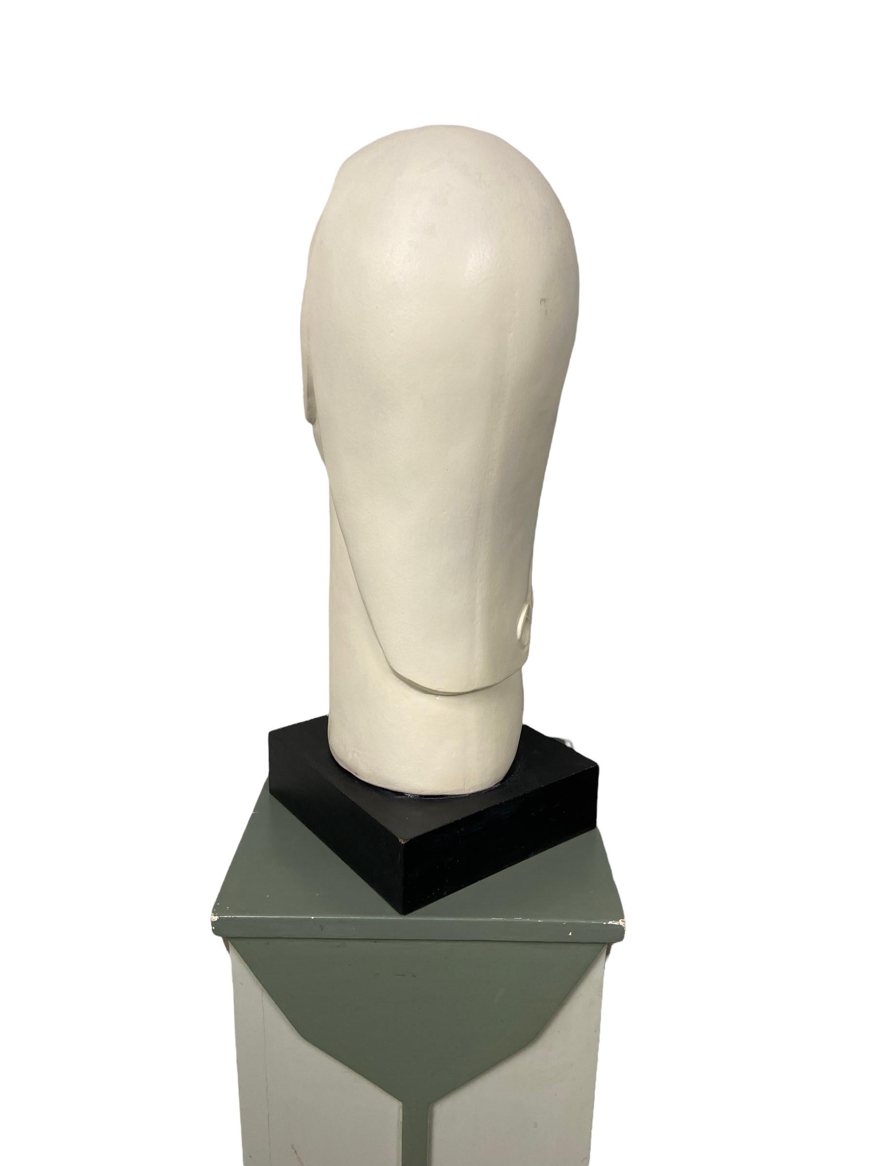 Late 20th Century Ceramic Statue by David Fisher For Sale