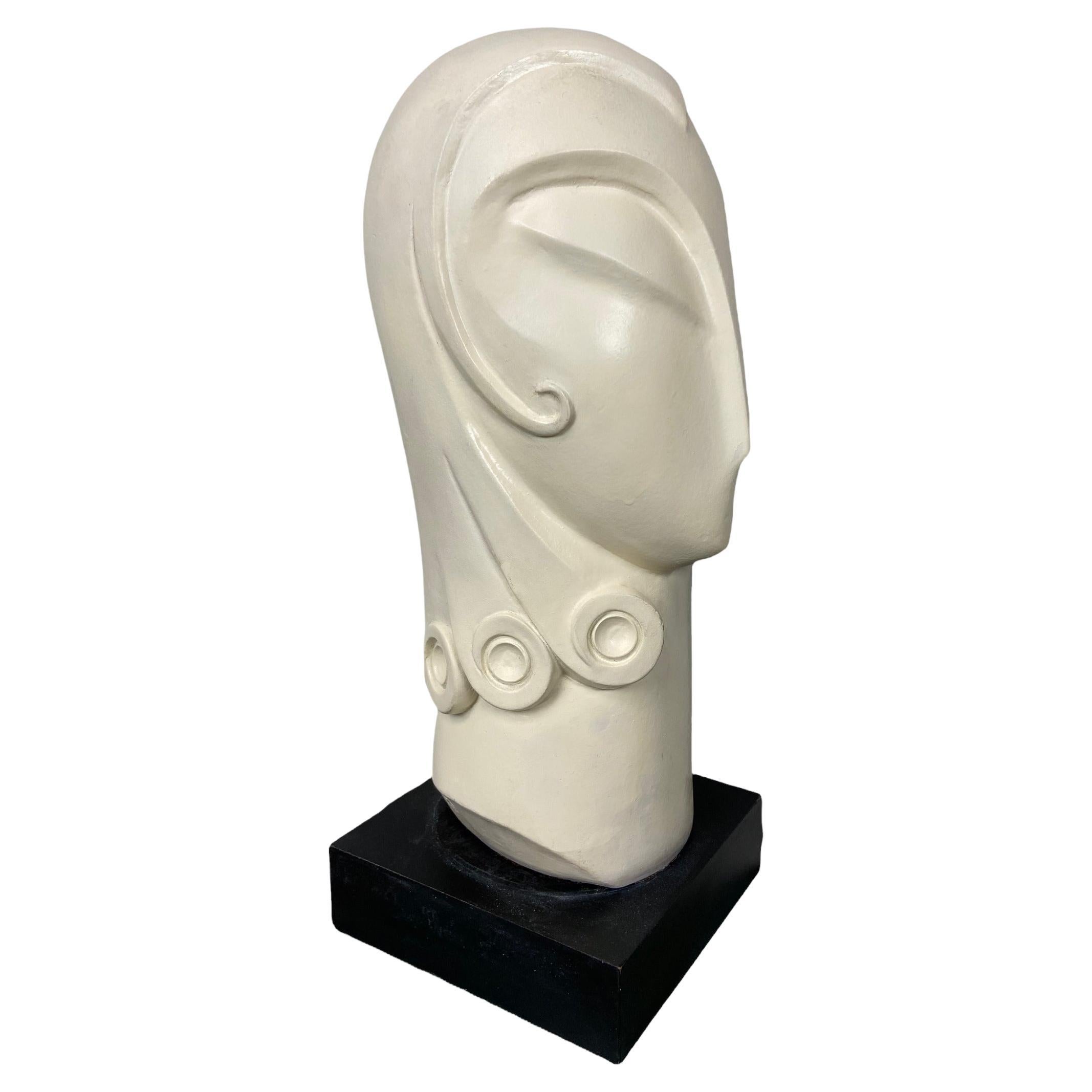 Ceramic Statue by David Fisher For Sale