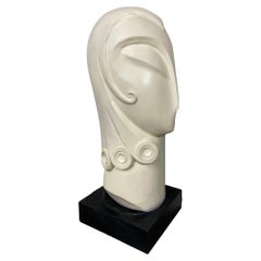 Retro Ceramic Statue by David Fisher