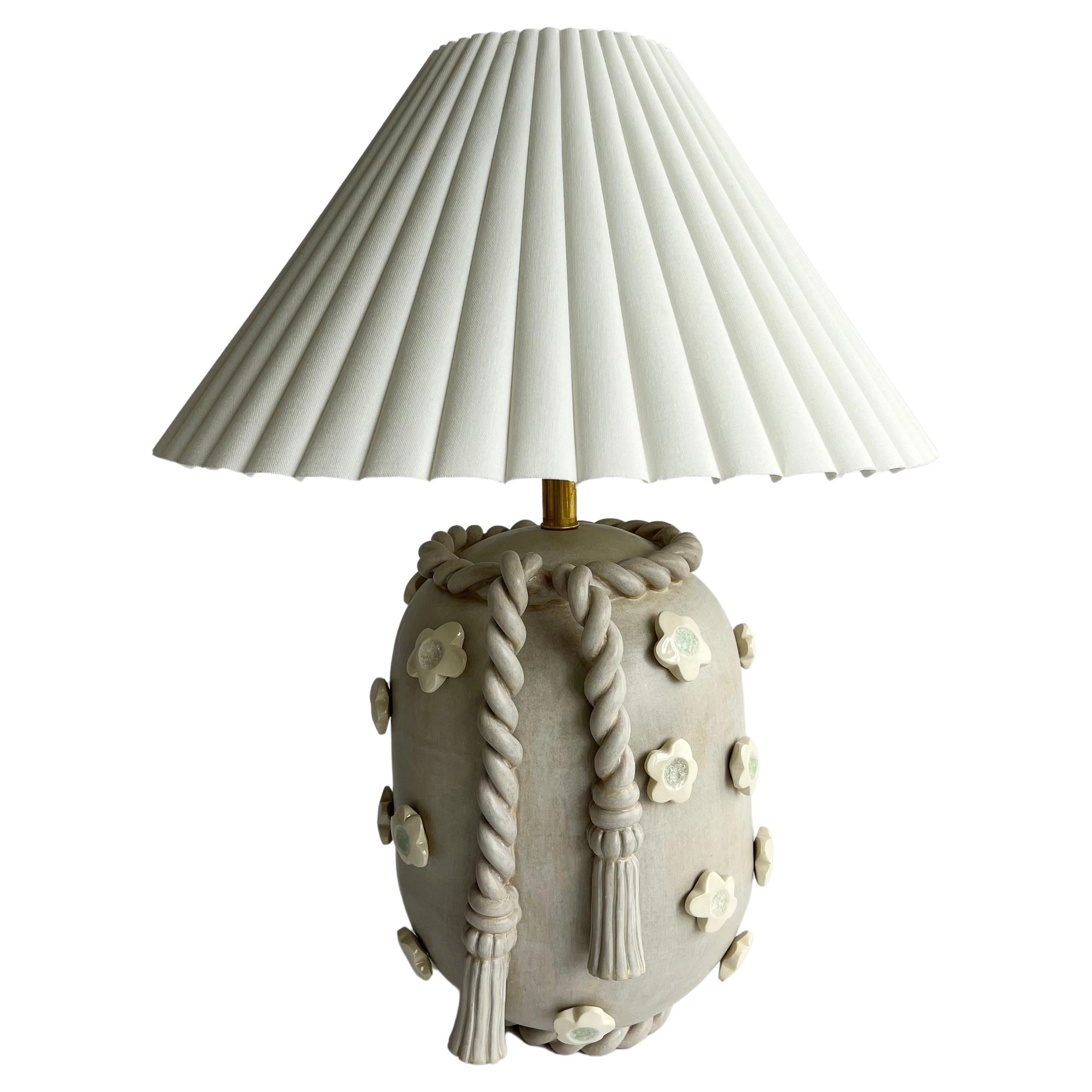Ceramic Stoneware "Artifact" Lamp by Keavy Murphree For Sale