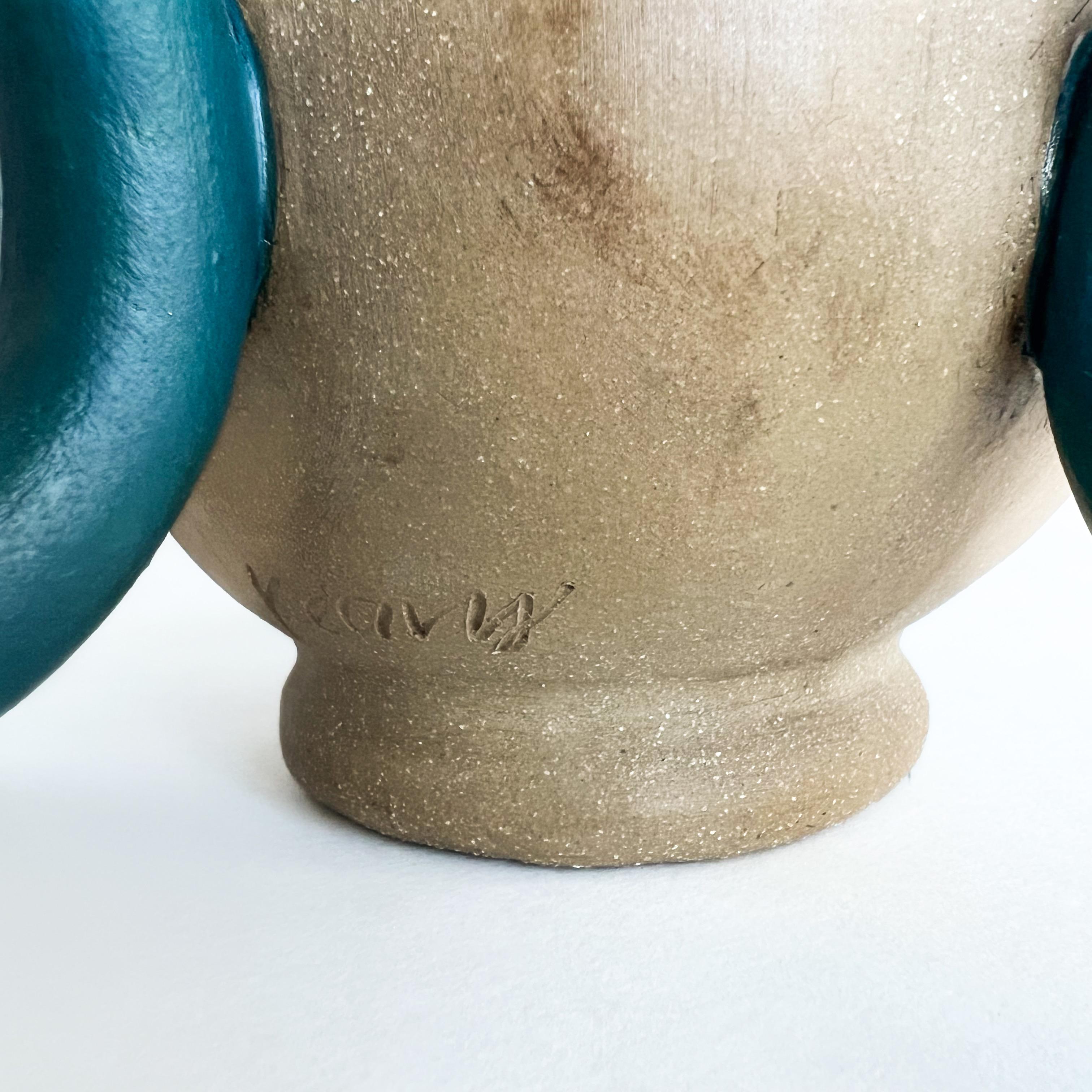Ceramic Stoneware Contemporary Figurative Vase by Keavy Murphree 5