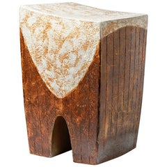 Ceramic Stool by Martin Goerg, circa 2018