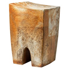 Tabouret en céramique de Martin Goerg, datant d'environ 2018