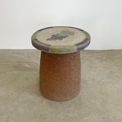 Ceramic Stool by Stan Bitters for Hans Sumpf, 1980s USA