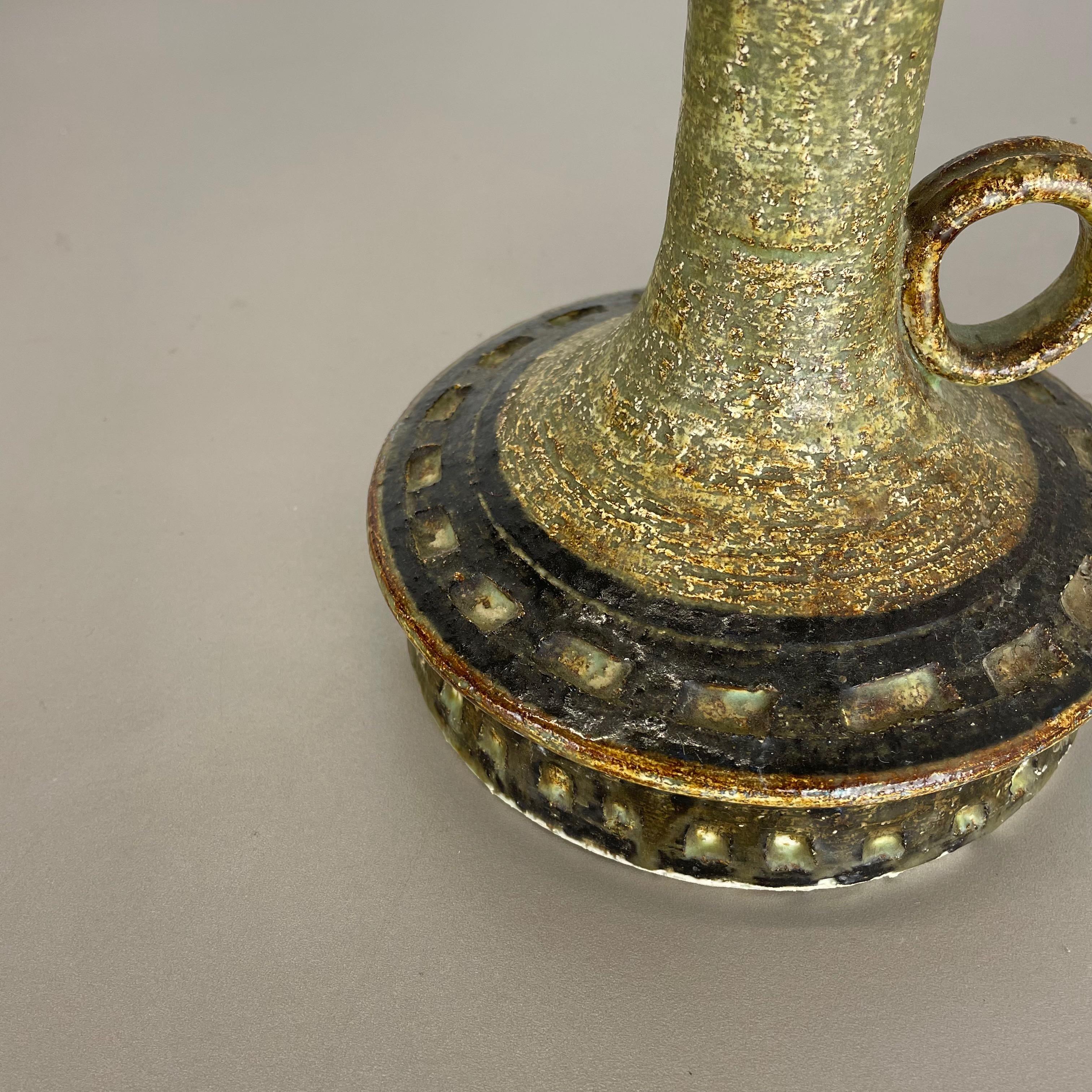 Ceramic Studio Pottery Table Light Base by Jette Helleroe Ceramics Denmark, 1970 For Sale 9