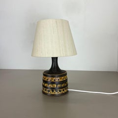 Ceramic Studio Pottery Table Light Base by Jette Helleroe Ceramics Denmark, 1970