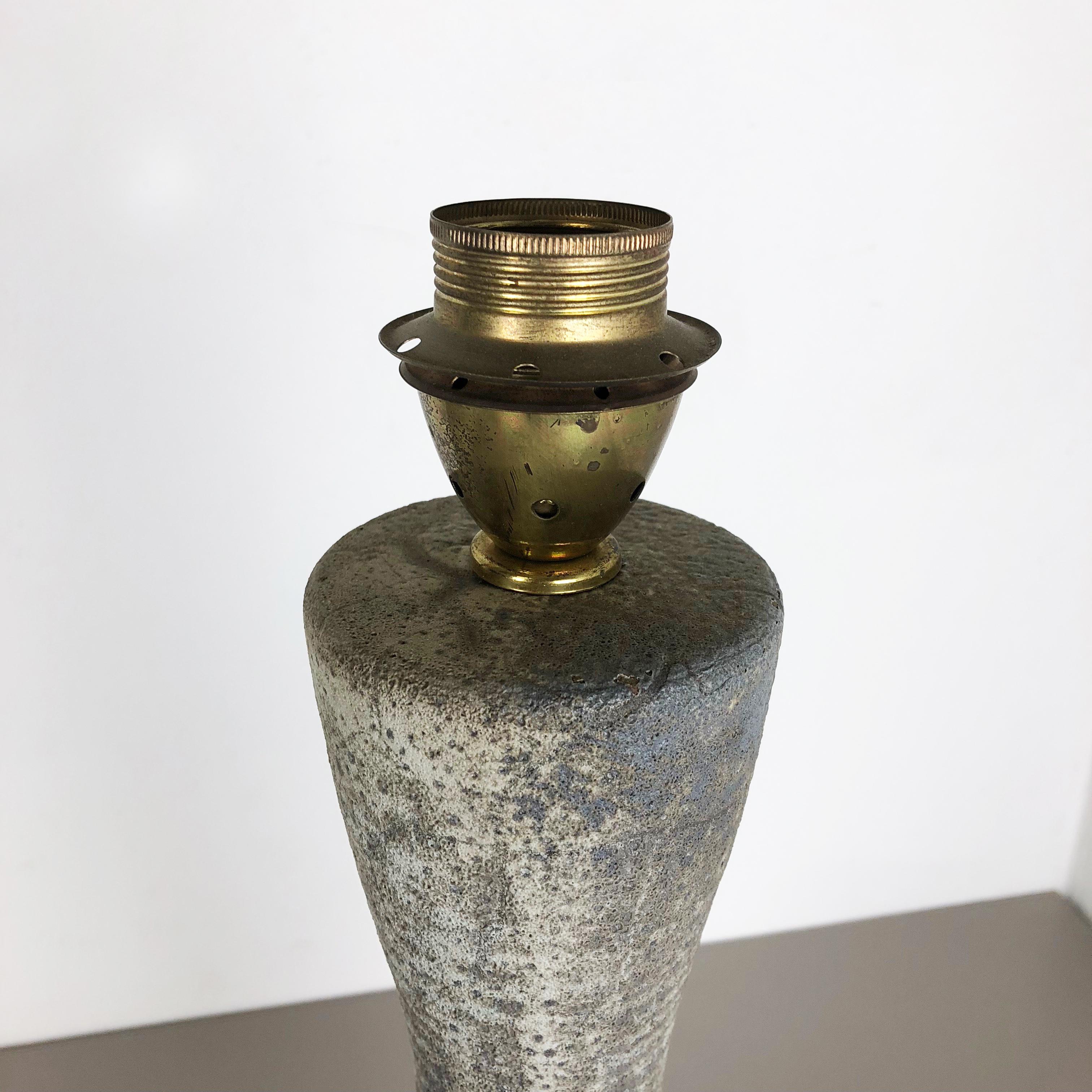 Lampe de table en céramique de l'atelier de poterie de Piet Knepper pour Mobach, Pays-Bas, années 1960 en vente 5