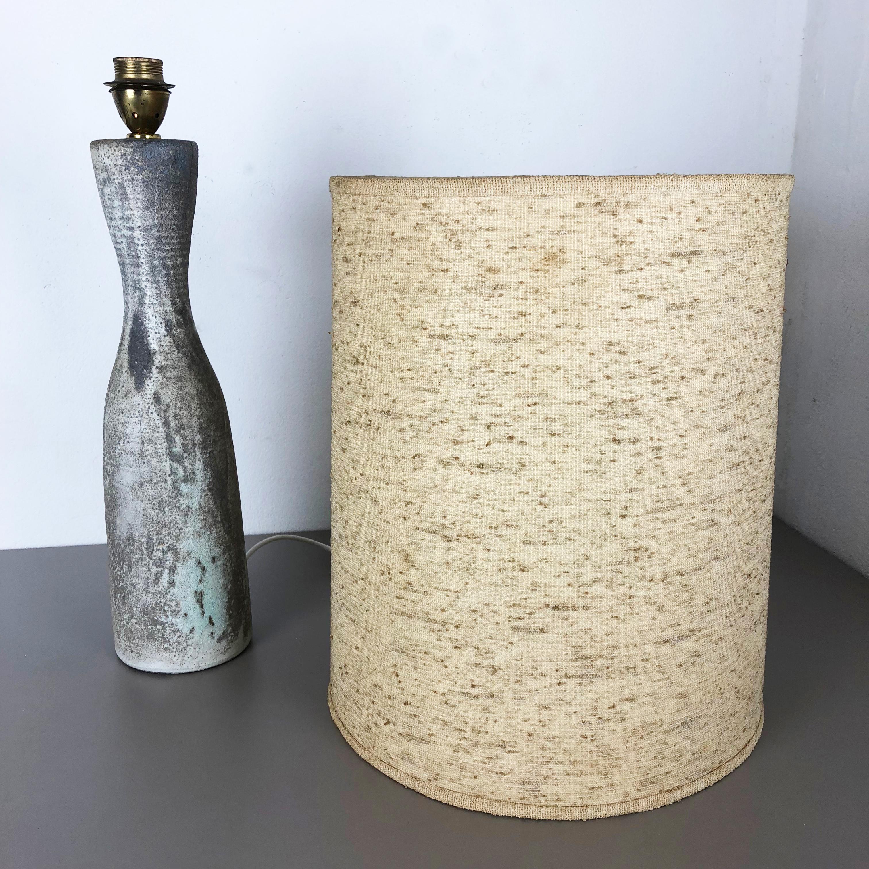 Ceramic Studio Pottery Table Light by Piet Knepper for Mobach, Netherlands 1960s 7
