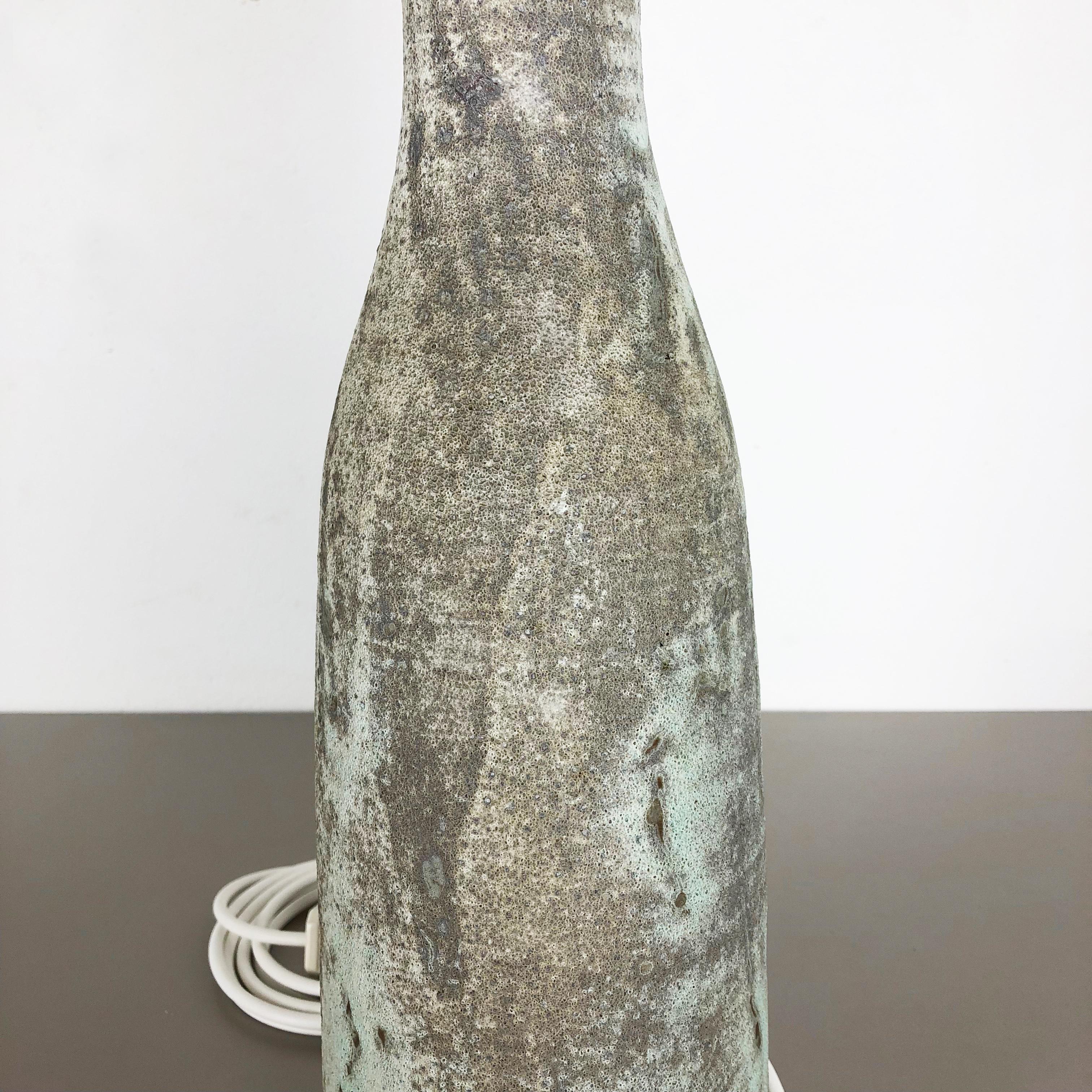 Lampe de table en céramique de l'atelier de poterie de Piet Knepper pour Mobach, Pays-Bas, années 1960 en vente 1