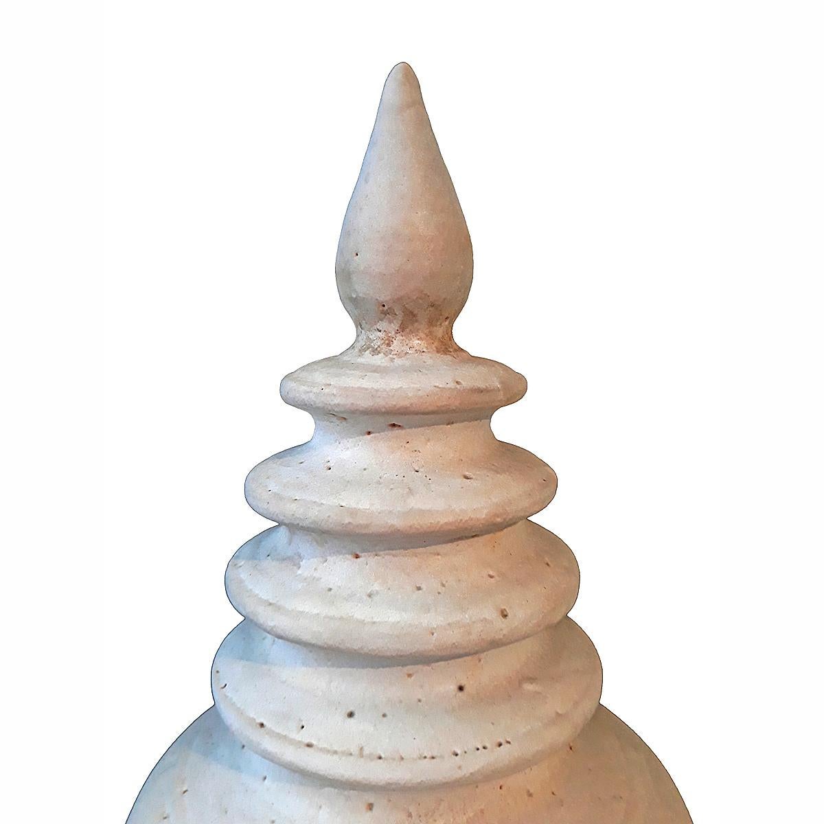 Other Ceramic Stupa Detail from Thailand For Sale