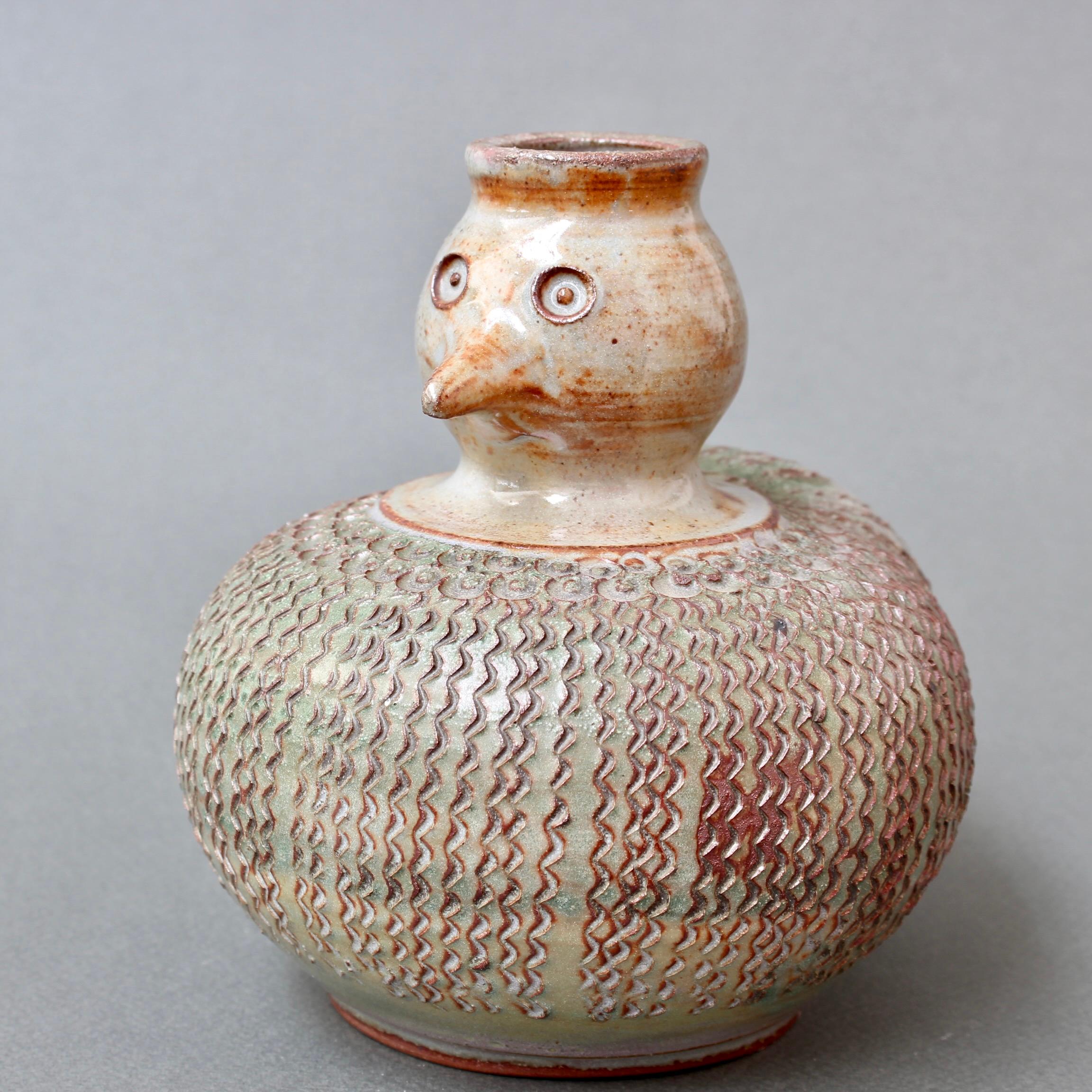 Ceramic Stylised Bird Vase by Dominique Pouchain 'circa 1980s' For Sale 6