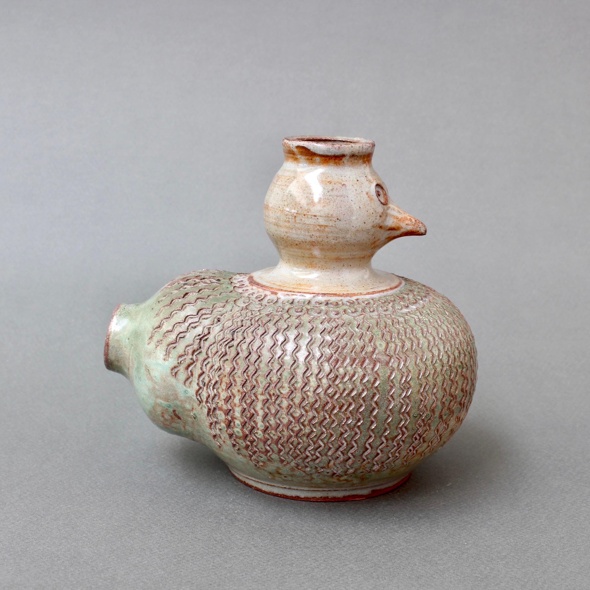 Ceramic Stylised Bird Vase by Dominique Pouchain 'circa 1980s' For Sale 2