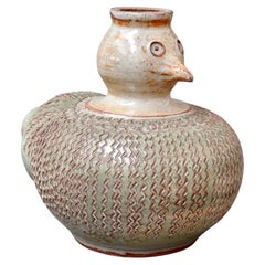 Ceramic Stylised Bird Vase by Dominique Pouchain 'circa 1980s'
