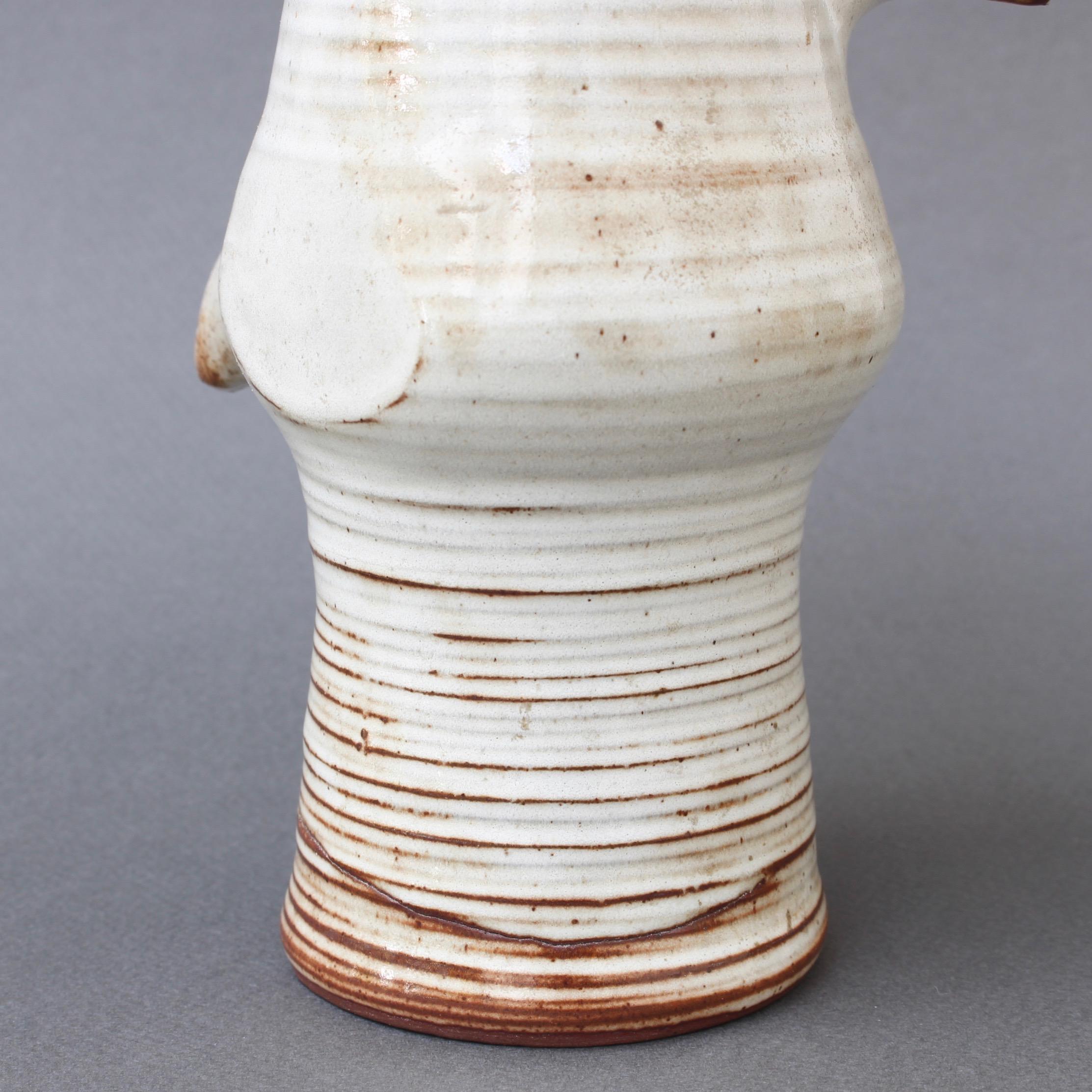 Ceramic Stylized Bird Vase by Jacques Pouchain 'circa 1960s' 5
