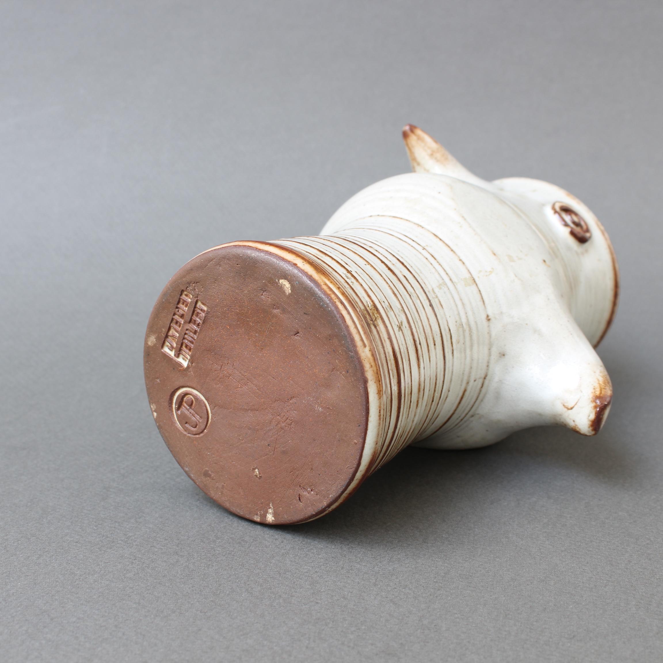 Ceramic Stylized Bird Vase by Jacques Pouchain 'circa 1960s' 6