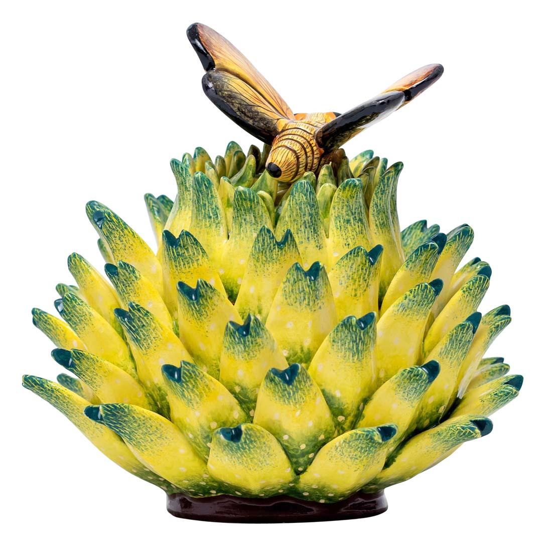 South African Ceramic Succulent  Plant Jewelry Box  , hand made in South Africa