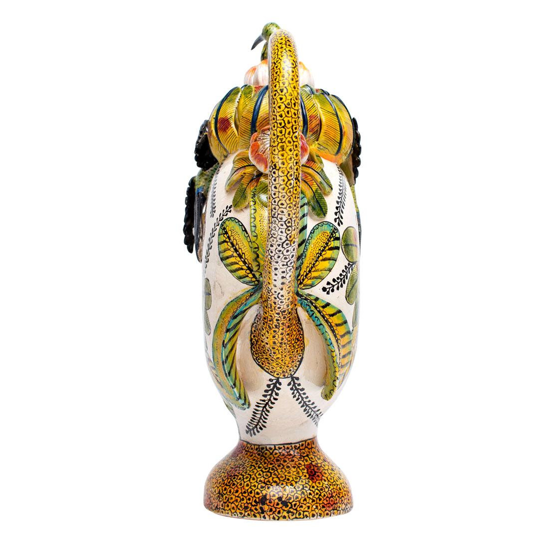 Contemporary Ceramic Sunbird Teapot , hand made in South Africa