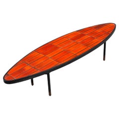 Keramik-Couchtisch Surf von Roger Capron, Frankreich, ca. 1960er Jahre