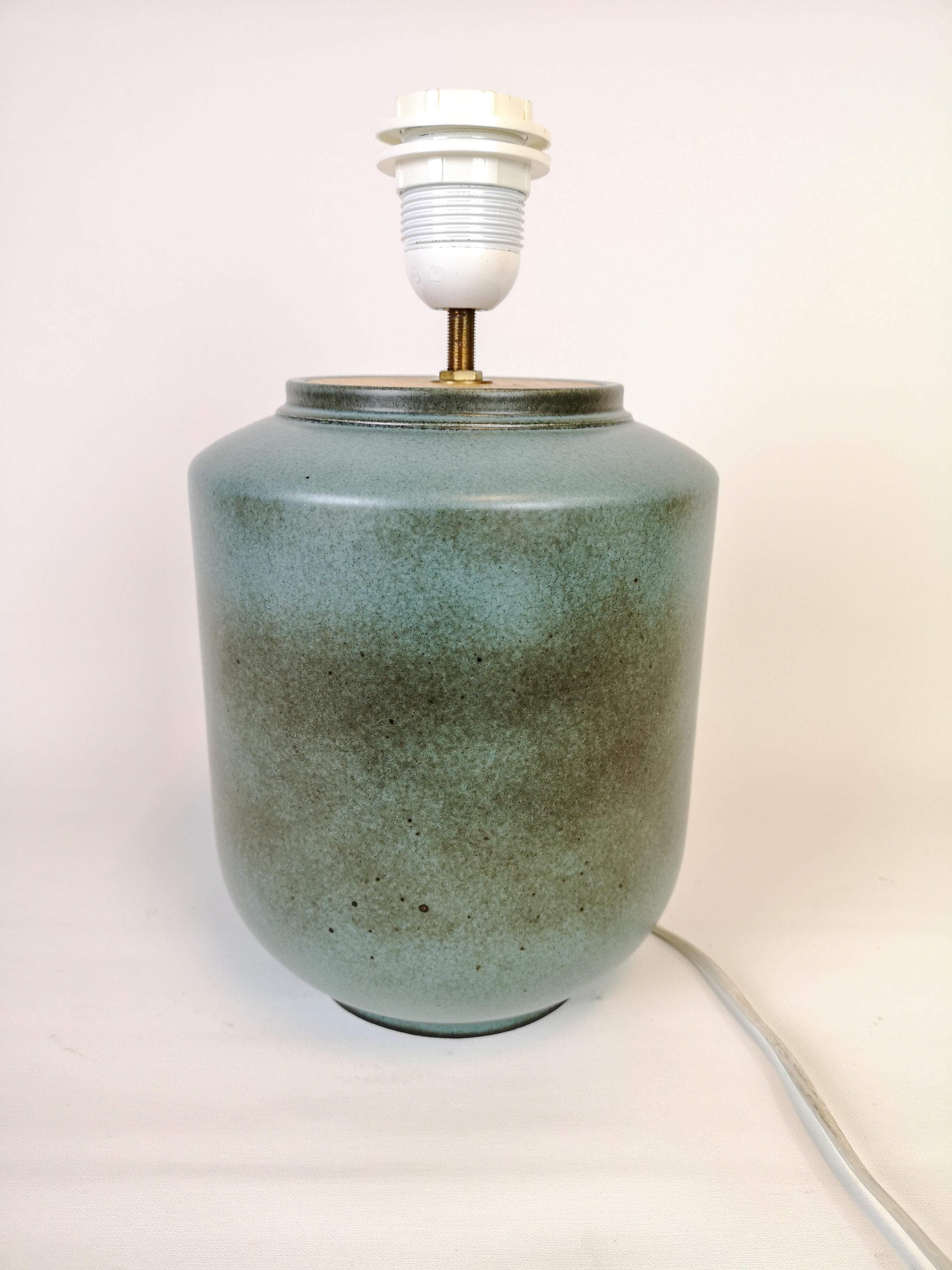 Ceramic Swedish Midcentury Table Lamp by Gunnar Nylund Rörstrand 4