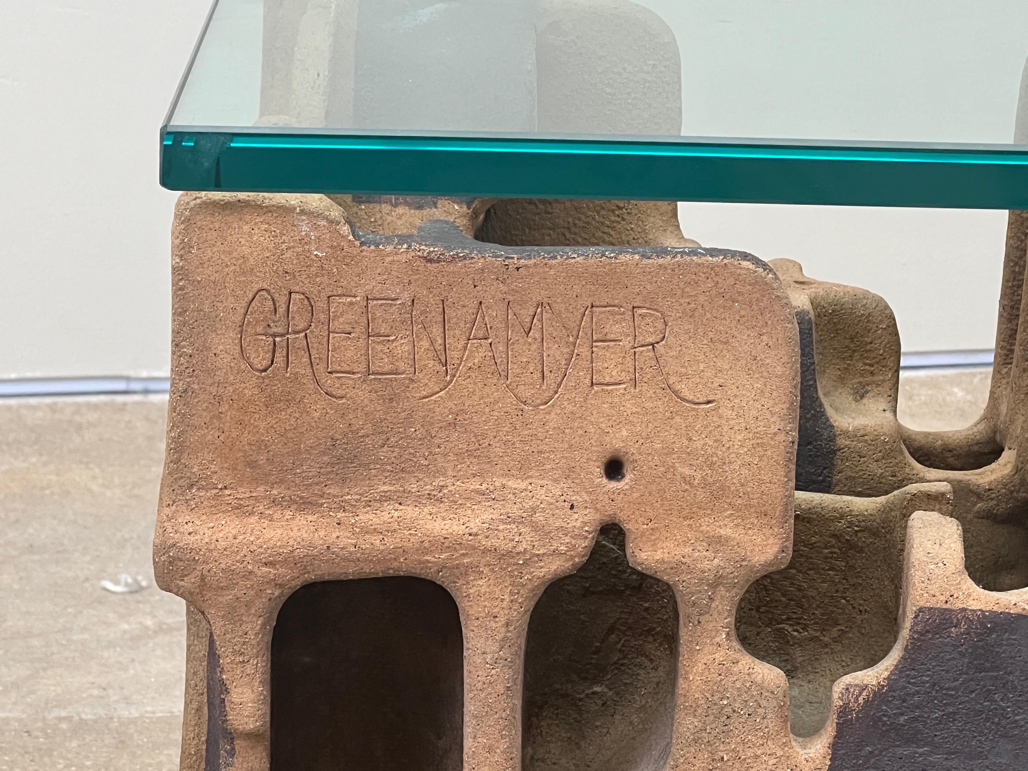 Table en céramique George Greenamyer pour Vladimir Kagan en vente 5