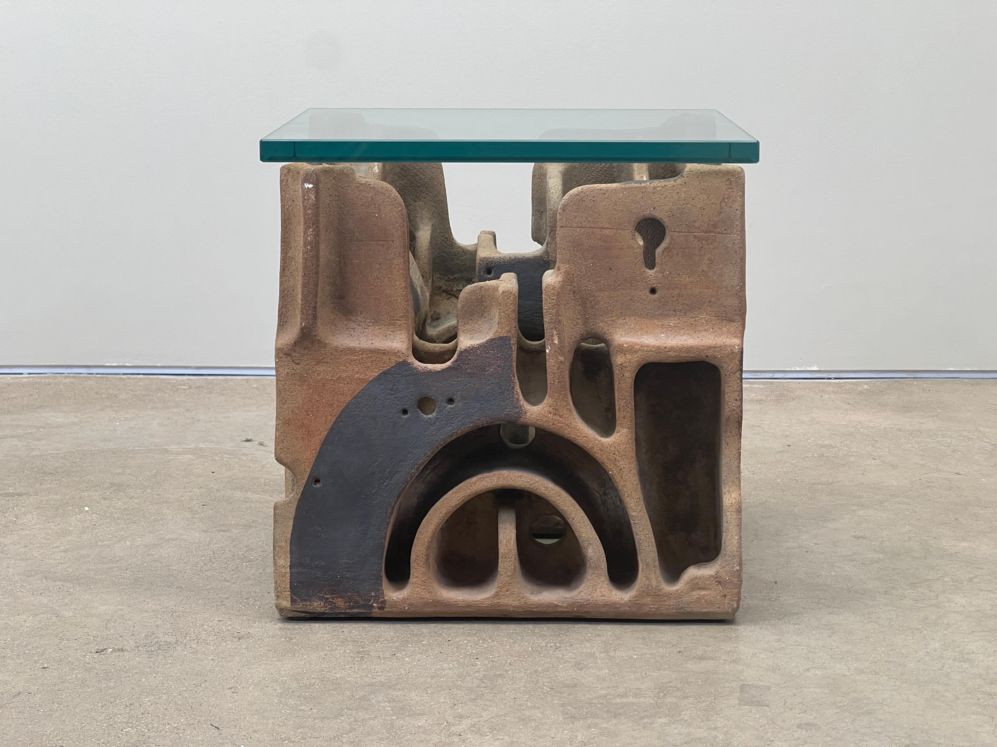 Milieu du XXe siècle Table en céramique George Greenamyer pour Vladimir Kagan en vente
