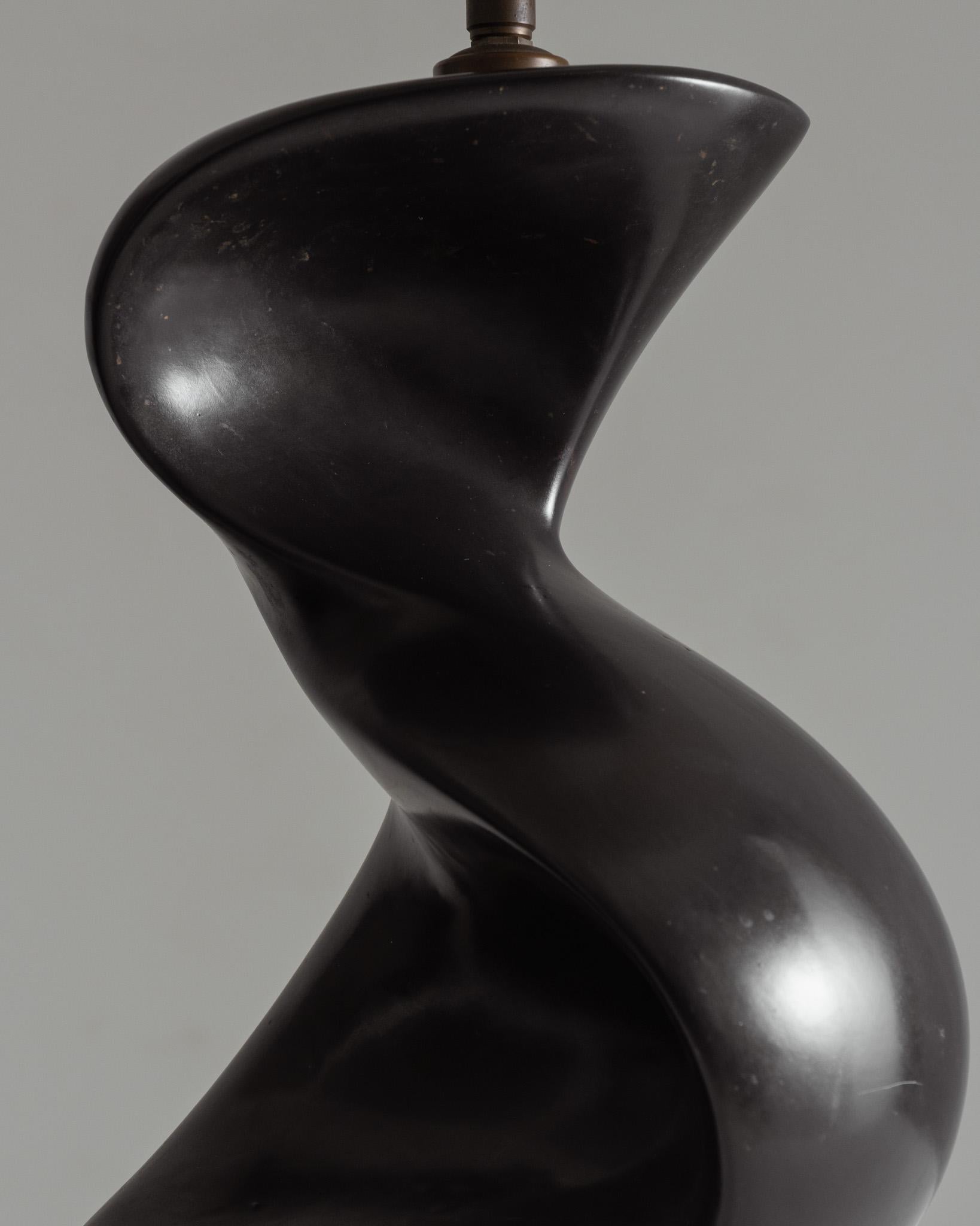 Ceramic Table Lamp, 1960s For Sale 4