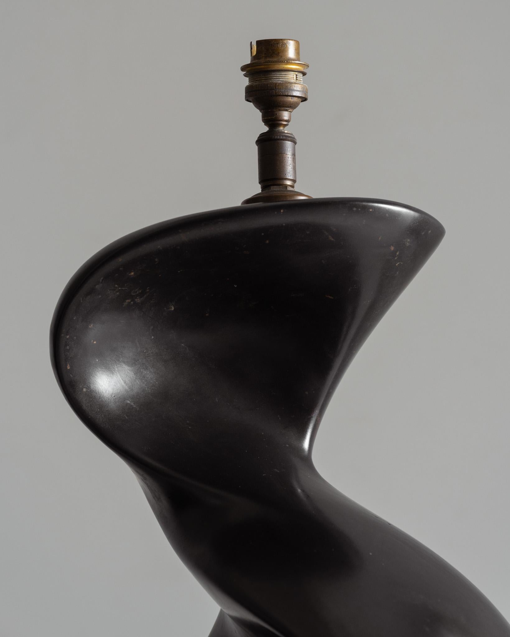 Ceramic Table Lamp, 1960s For Sale 5