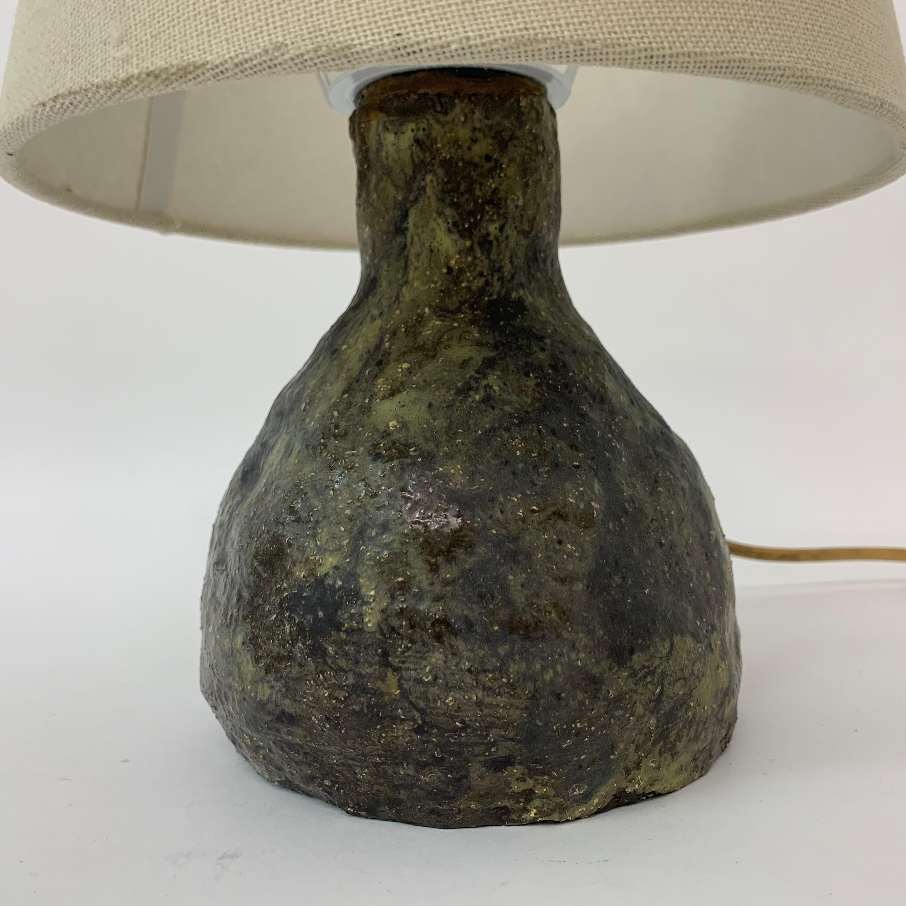 Late 20th Century Ceramic Table Lamp, 1970s
