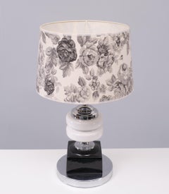 Ceramic table lamp attrib  Cari Zalloni    1970s Italy
