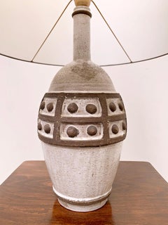 Mid-Century Modern Ceramic Table Lamp, Belgium