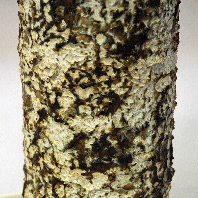 Svedese Lampada da tavolo in ceramica Birch di Bruno Karlsson per Ego, Svezia, anni '70