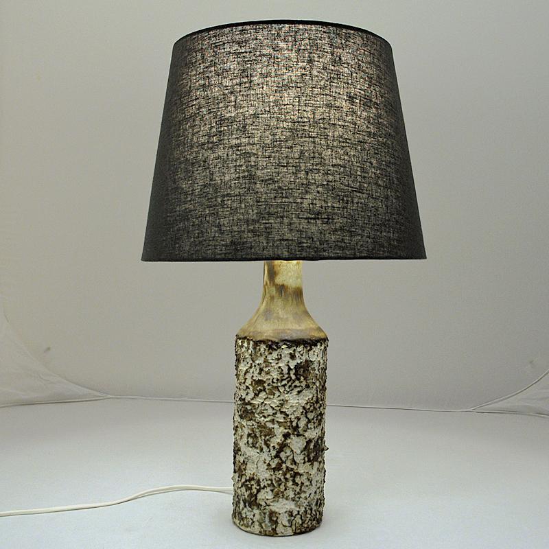 Ceramic Table Lamp Birch by Bruno Karlsson for Ego, Sweden, 1970s 1