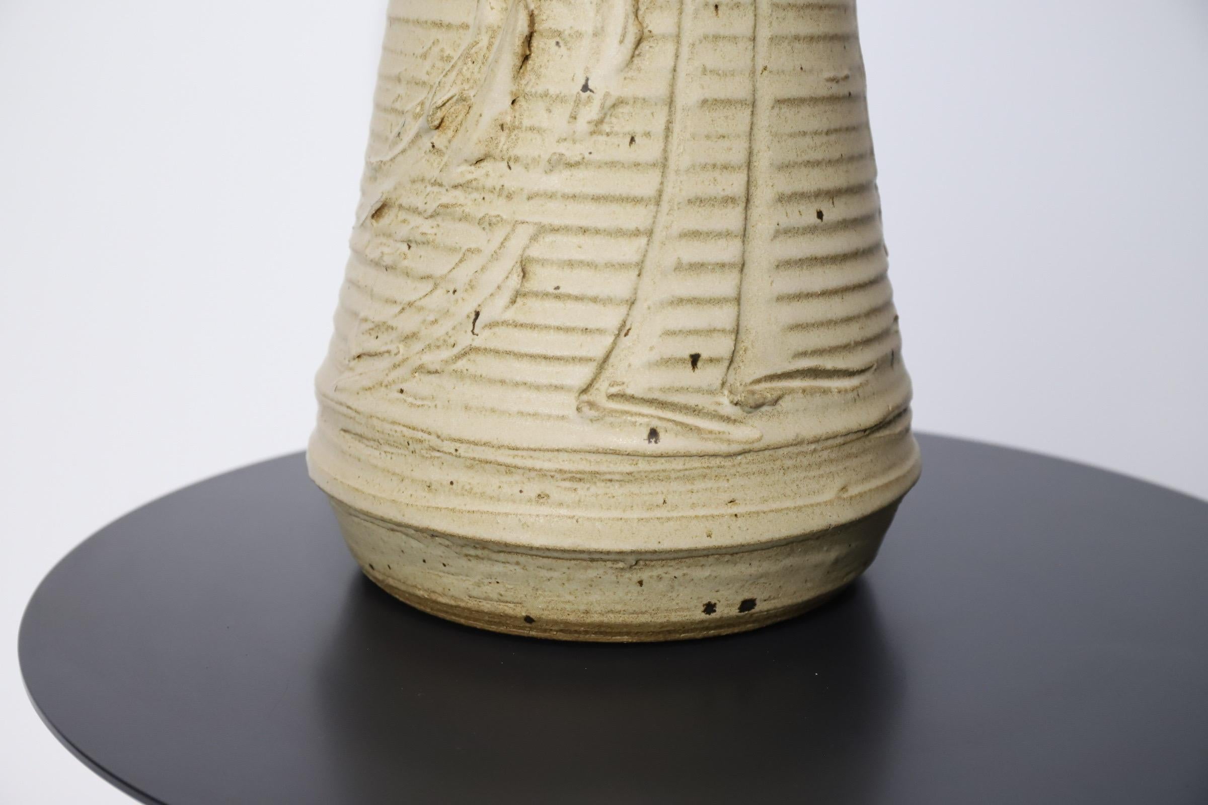 Keramik-Tischlampe Bob Kinzie Affiliated Craftsmen im Angebot 10