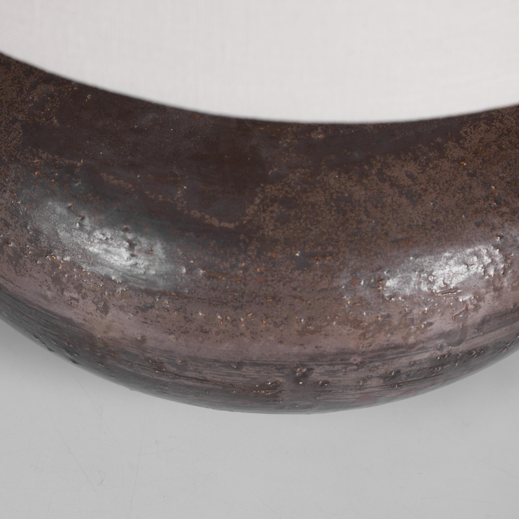 Mid-20th Century Ceramic Table Lamp by Aldo Londi for Bitossi