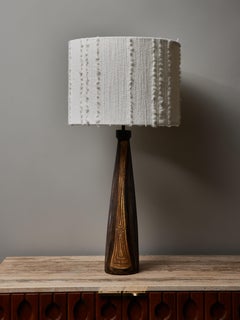 Lampada da tavolo in ceramica di Alexandre Kostanda