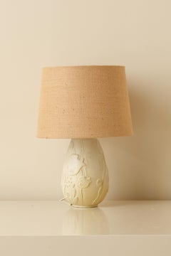 Keramik-Tischlampe von Anna-Lisa Thomson, 1940er Jahre
