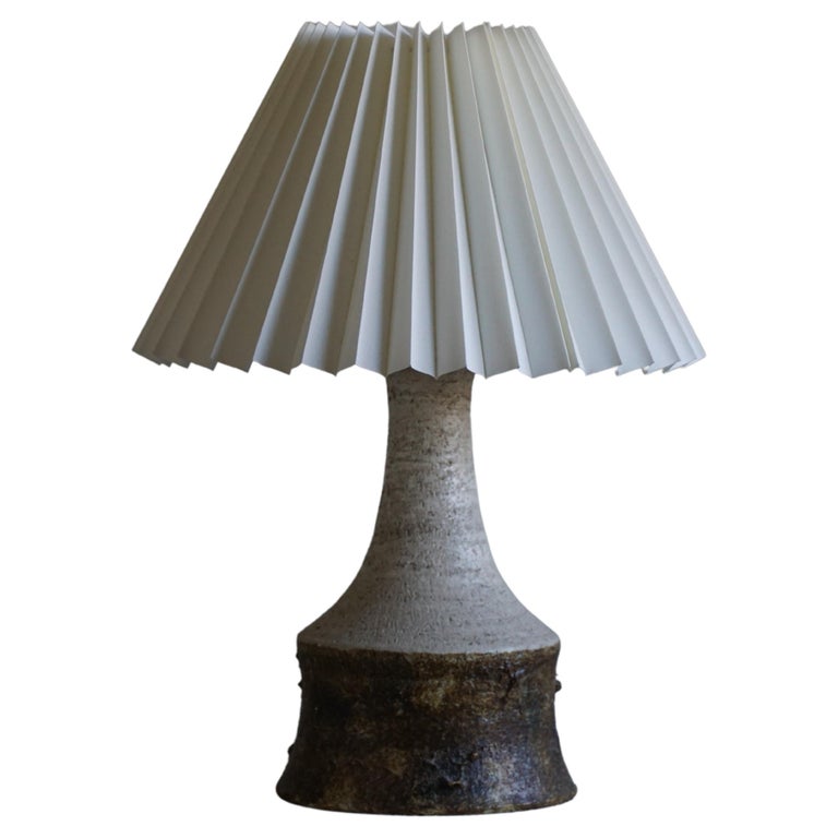 Ceramic Table Lamp by Bartholdy, Danish Modern, 1960s For Sale at 1stDibs