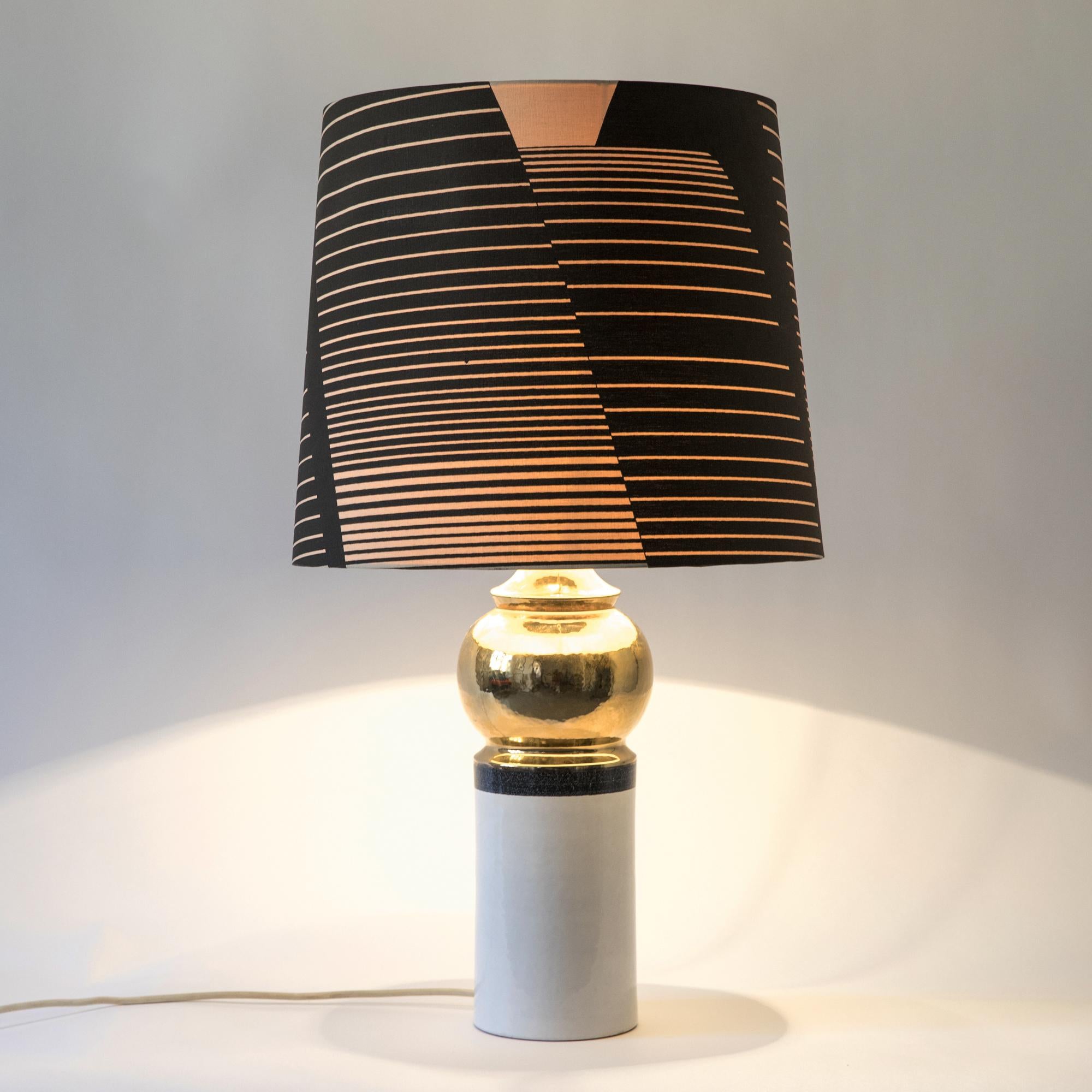 Mid-Century Modern Ceramic Table Lamp by Bitossi, Italy, circa 1960 For Sale