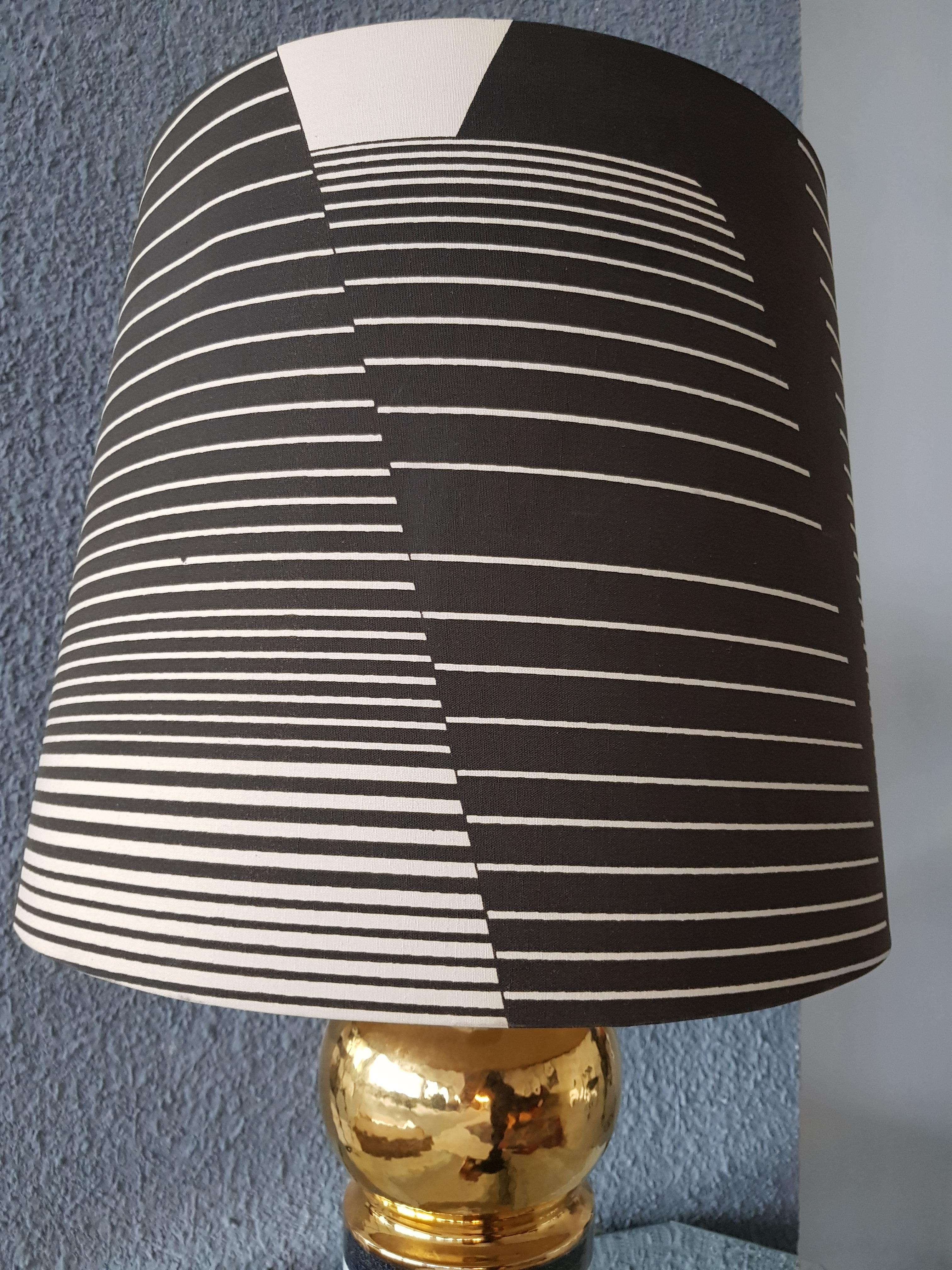 Ceramic Table Lamp by Bitossi, Italy, circa 1960 In Good Condition For Sale In Bucharest, ROMANIA 