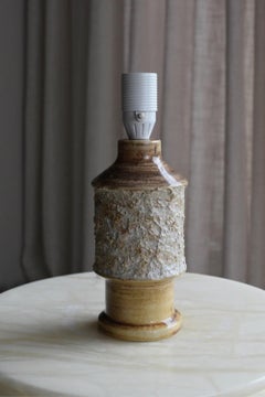 Ceramic Table Lamp by Bruno Karlsson for Ego Ateljé