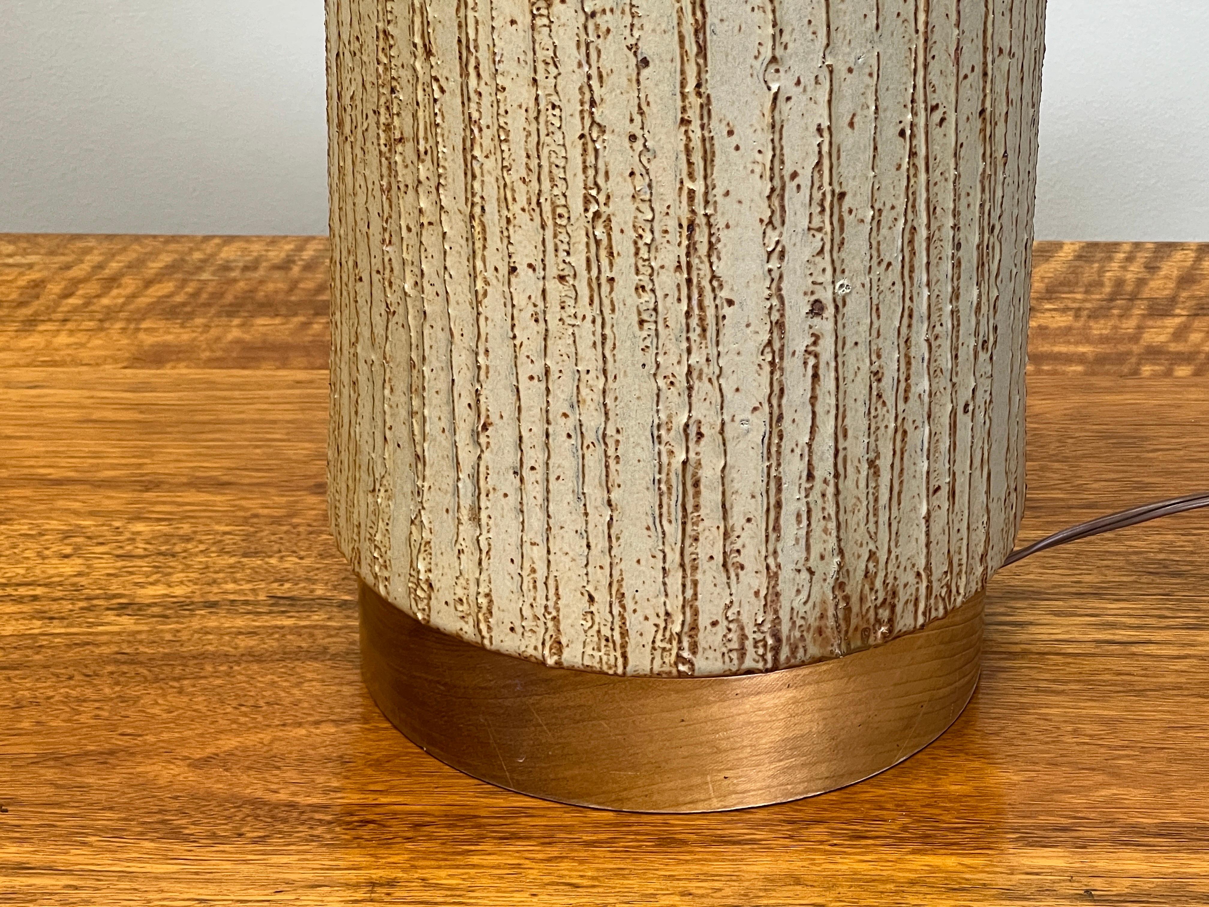 Ceramic Table Lamp by David Cressey For Sale 7