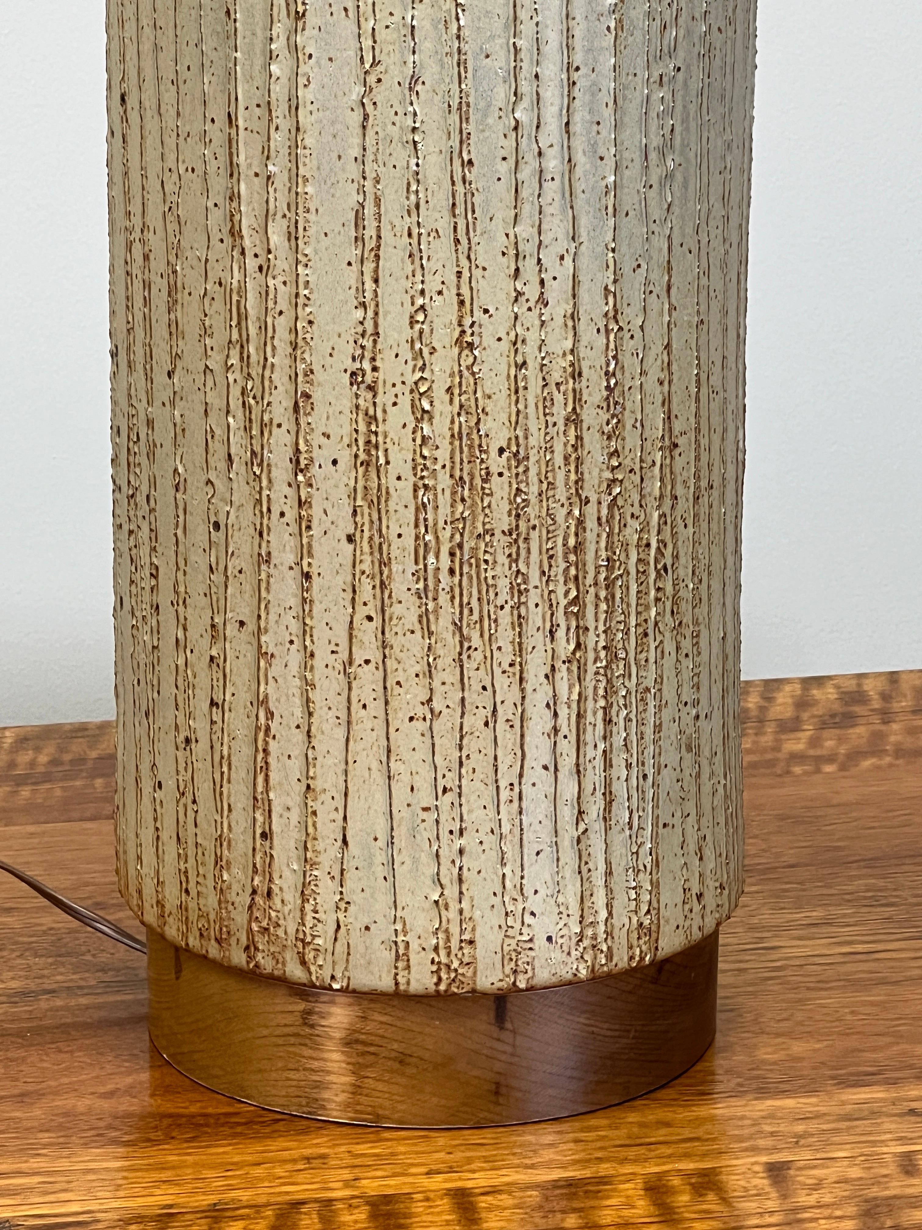 Ceramic Table Lamp by David Cressey For Sale 9