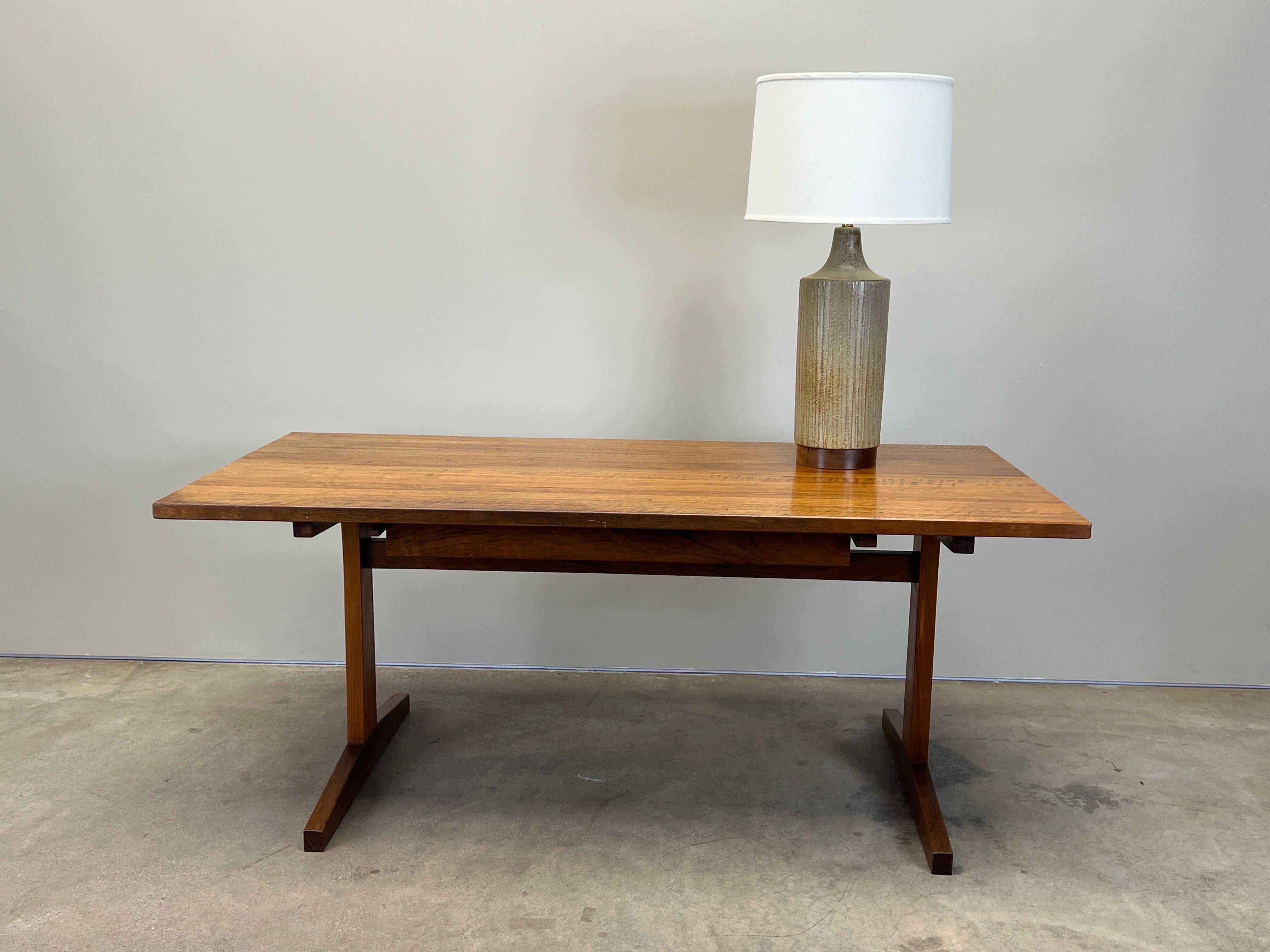 Ceramic Table Lamp by David Cressey In Good Condition For Sale In Dallas, TX